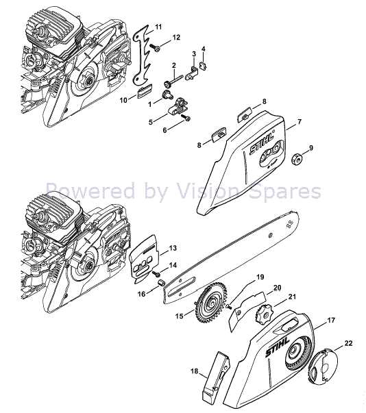 stihl chainsaw ms 271 parts diagram