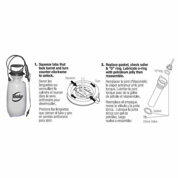 pump sprayer parts diagram