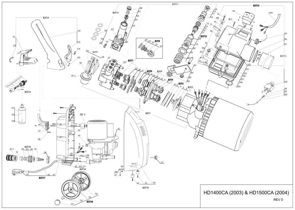 simoniz 1700 pressure washer parts diagram