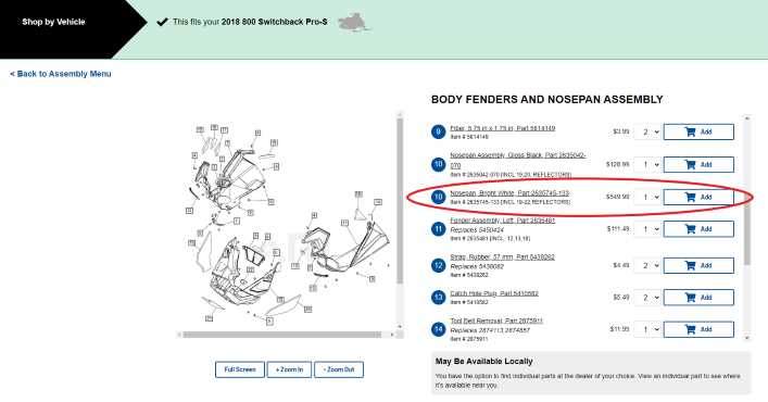 polaris axys parts diagram