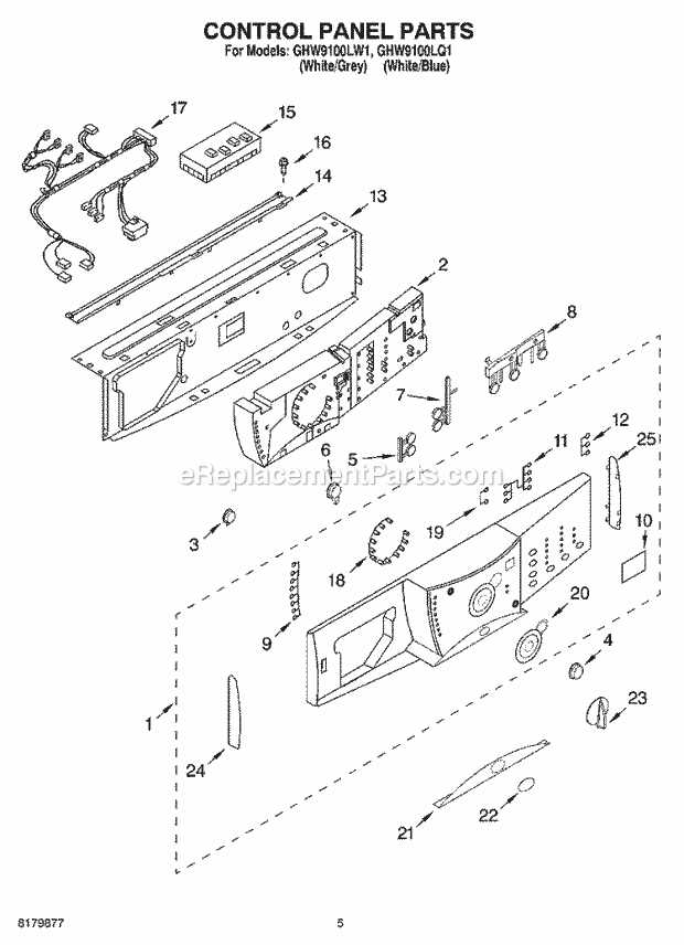 whirlpool ghw9100lw1 parts diagram