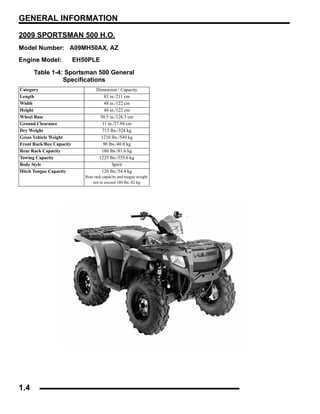 polaris sportsman 500 ho parts diagram