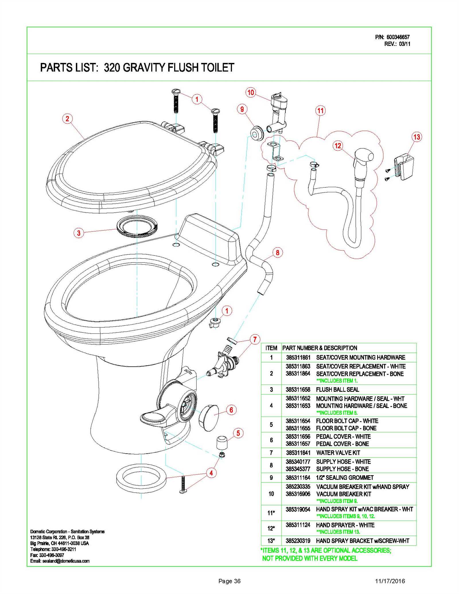 toilet diagram parts