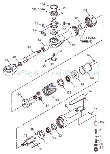 ratchet parts diagram