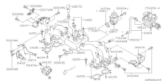 subaru ex40 parts diagram