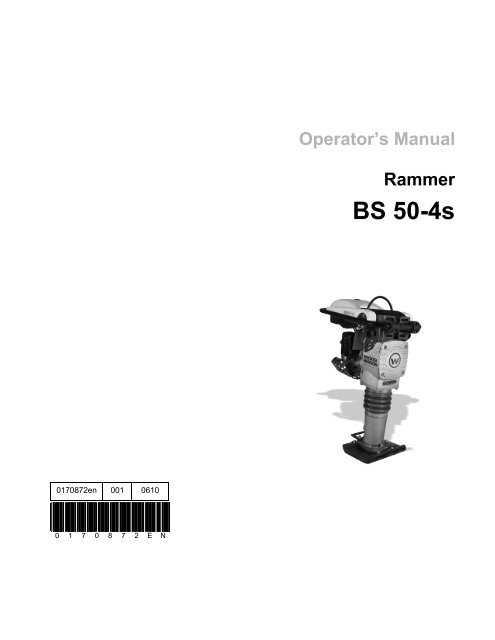 wacker bs50 4 parts diagram