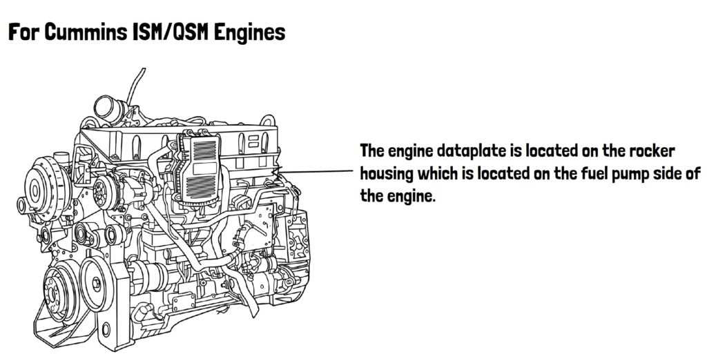 sensor location cummins isx engine parts diagram