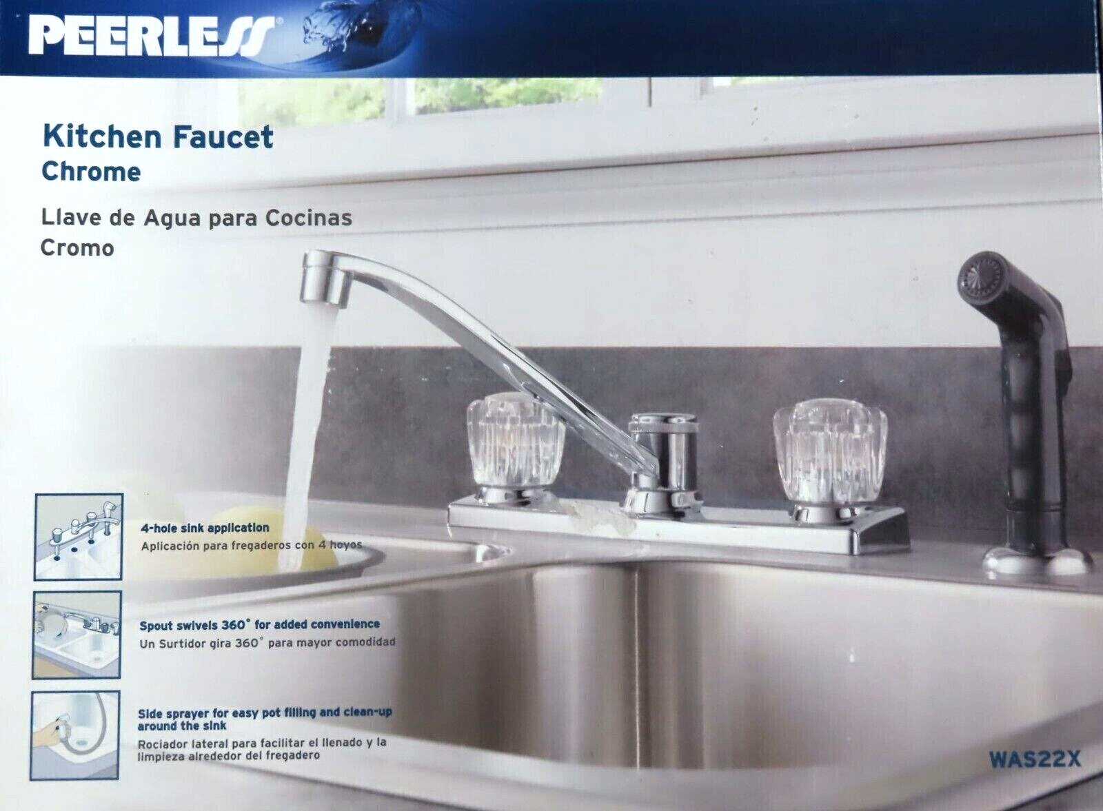 peerless kitchen faucet parts diagram