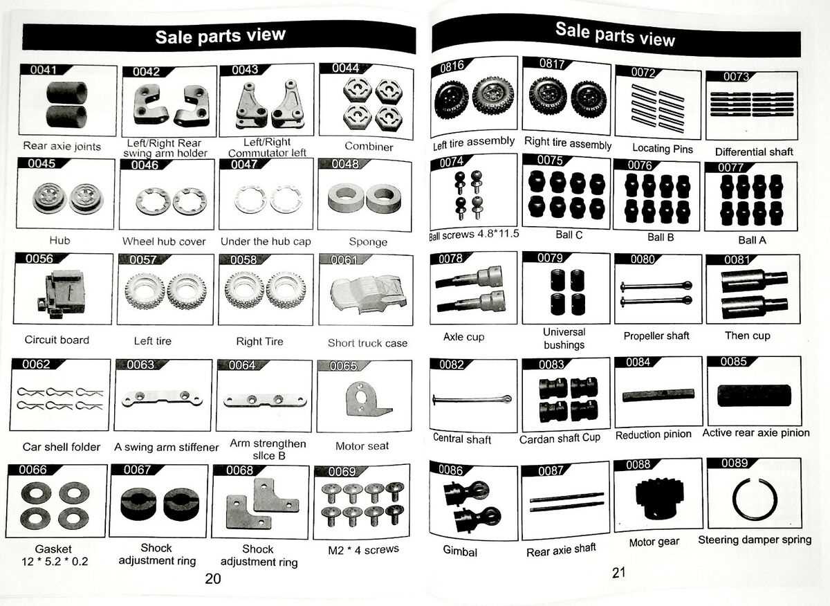 wltoys 12428 parts diagram