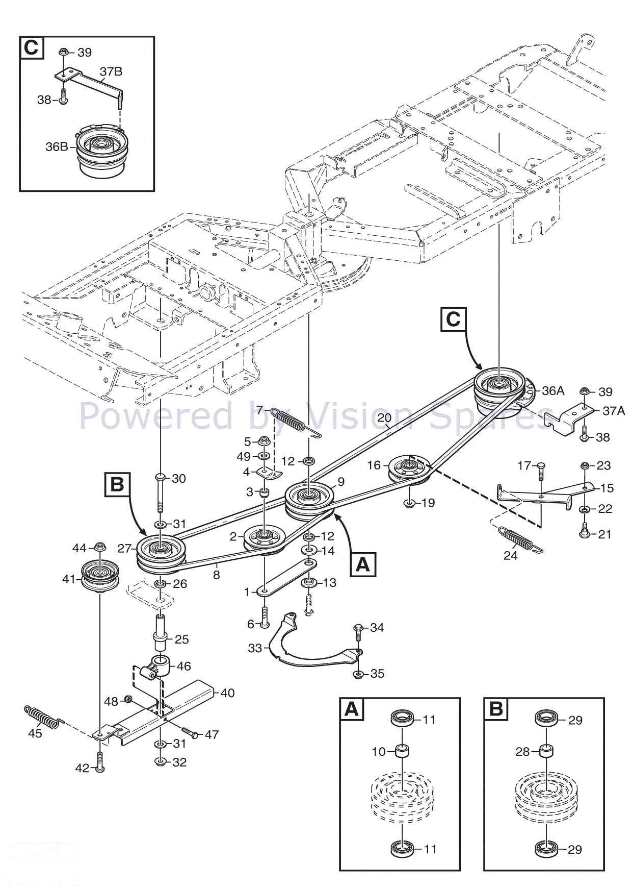 stiga park parts diagram