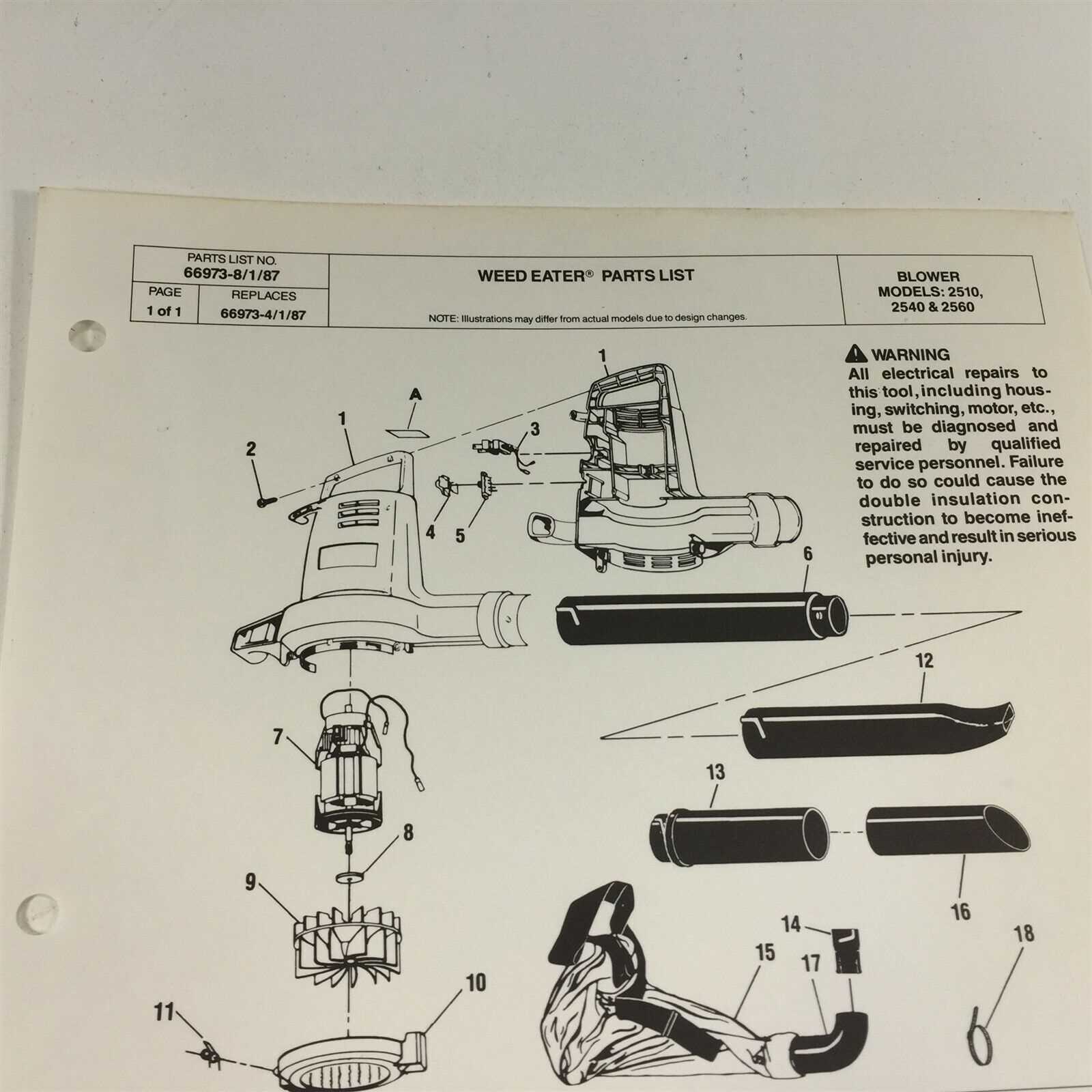 stihl bg75 blower parts diagram