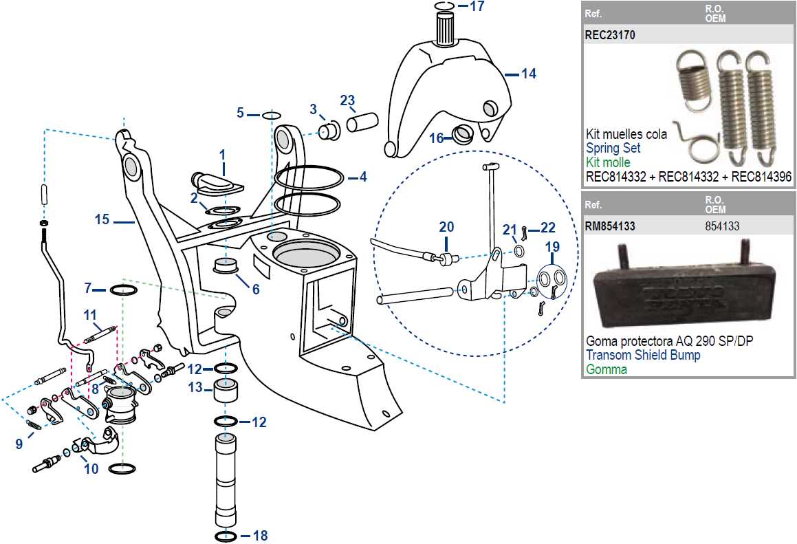 volvo penta 290 dp parts diagram