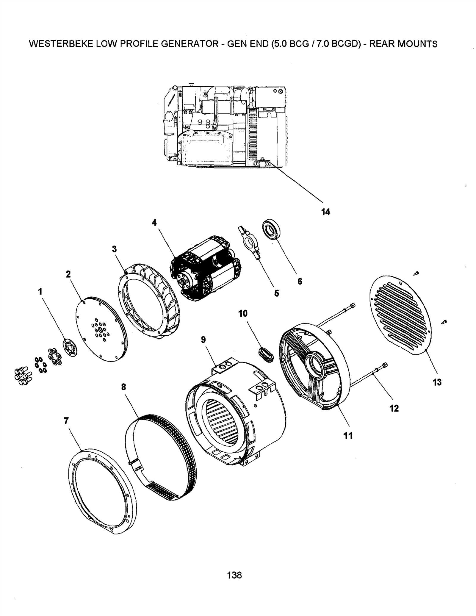 westerbeke parts diagram