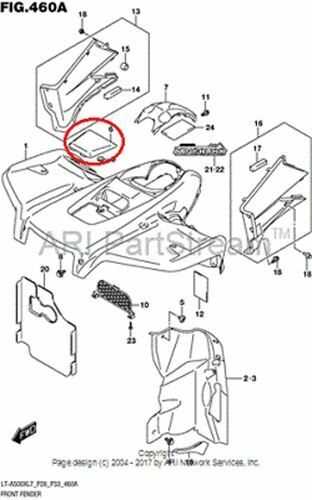 suzuki king quad 700 parts diagram