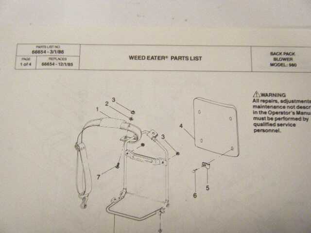 poulan pro leaf blower parts diagram