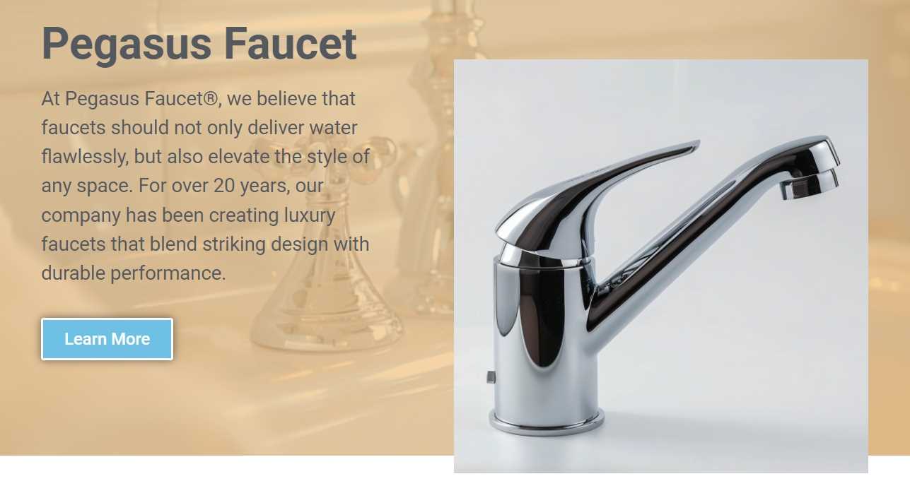 pegasus kitchen faucet parts diagram