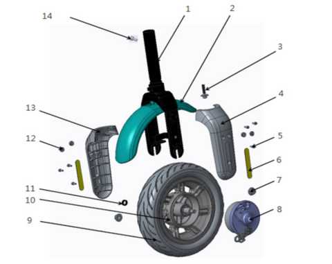 segway ninebot parts diagram