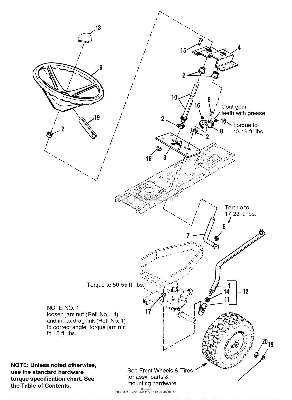 simplicity lawn mower parts diagram