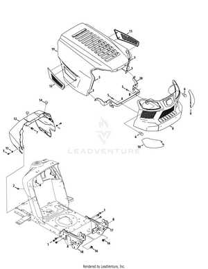 sears lawn tractor parts diagram