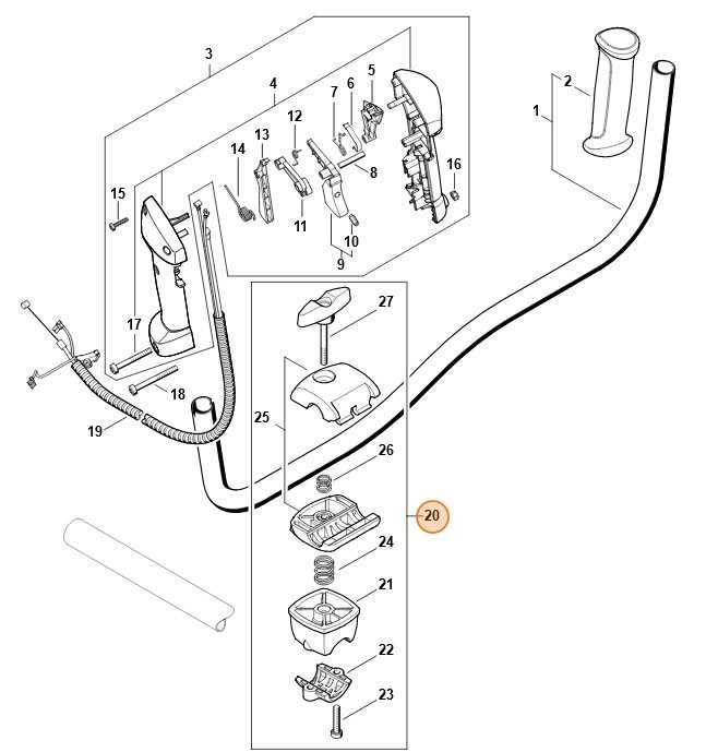 stihl fs 240 parts diagram