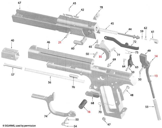 sig sauer parts diagram