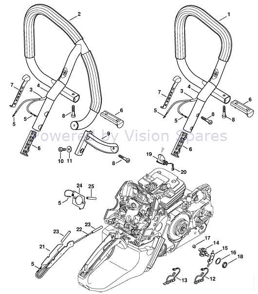 stihl 441 parts diagram