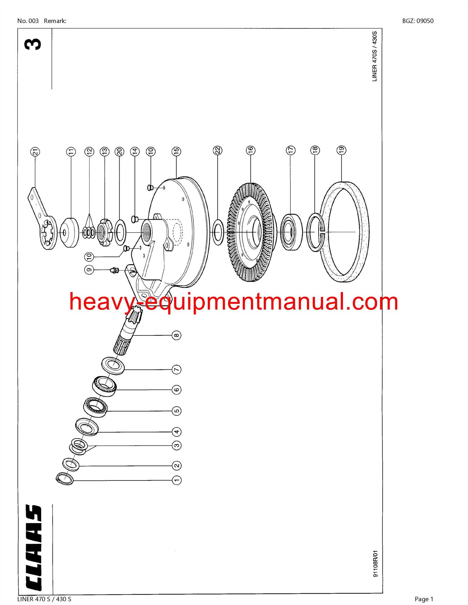 swather parts diagram