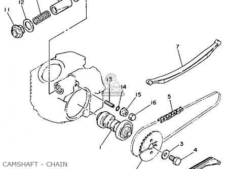 yamaha moto 4 parts diagram