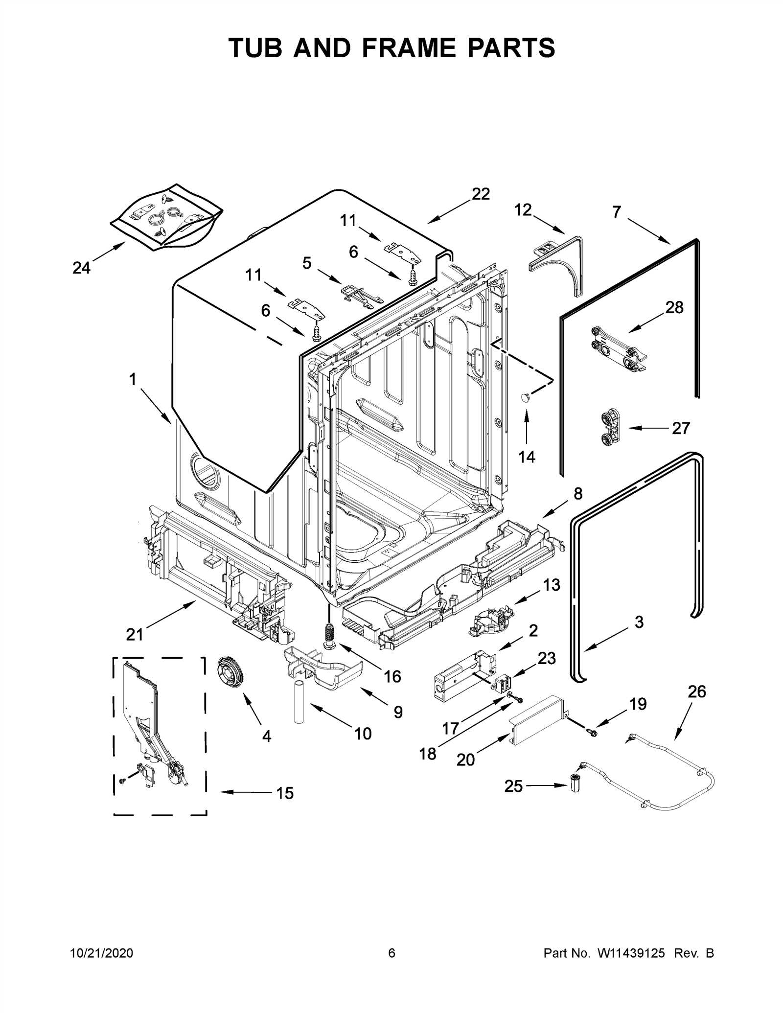 top loading whirlpool washer parts diagram