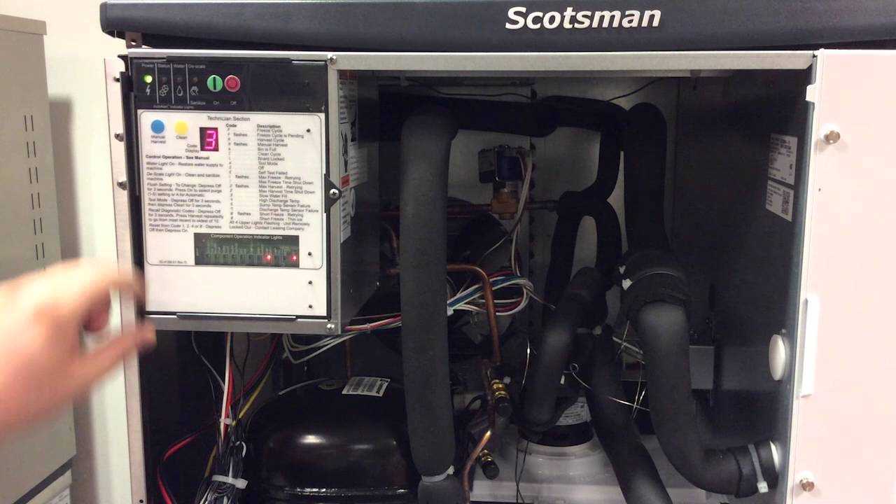 scotsman ice machine parts diagram