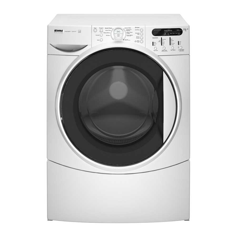 washing machine kenmore elite washer parts diagram