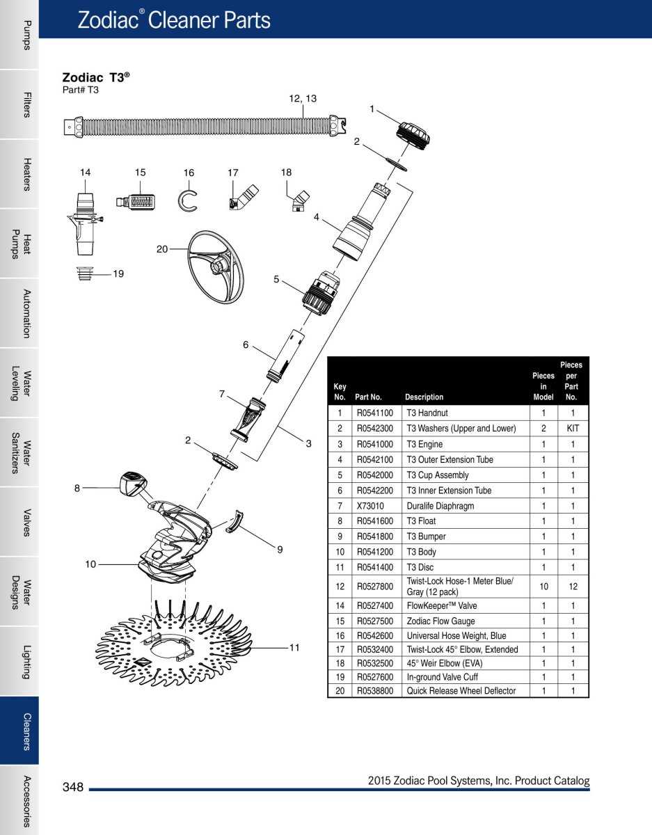 zodiac mx6 parts diagram