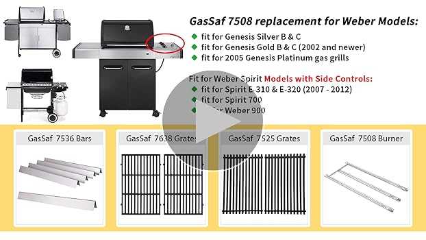 weber spirit e 310 parts diagram