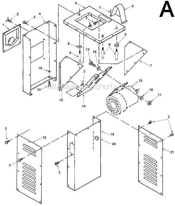 ridgid planer parts diagram