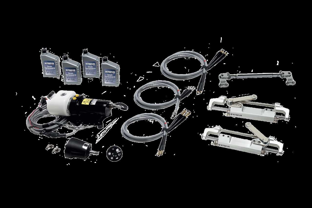 uflex hydraulic steering parts diagram