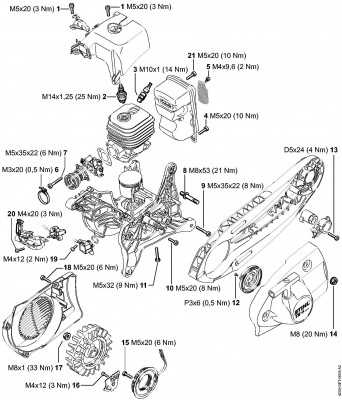 ts420 stihl parts diagram