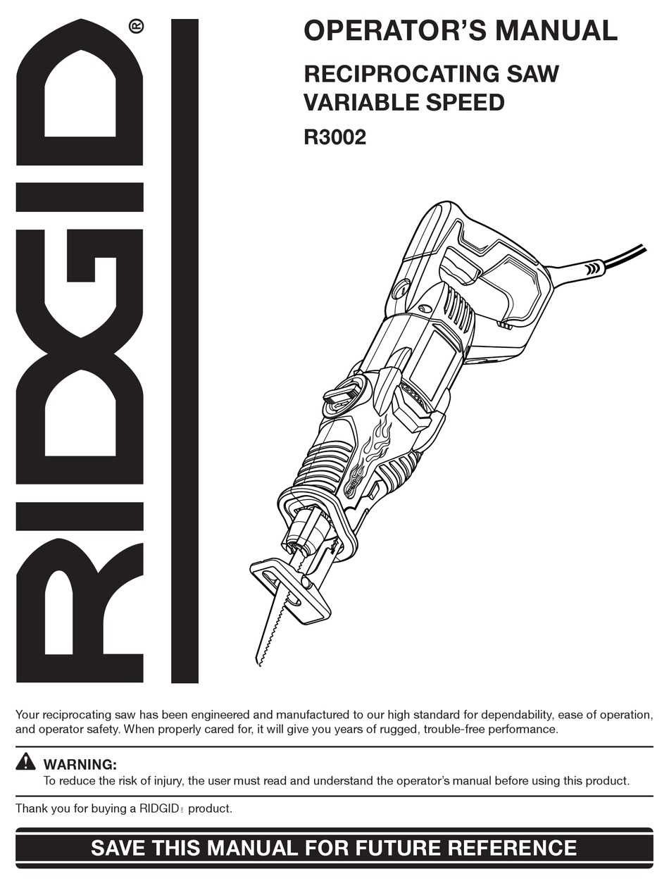 sawzall parts diagram