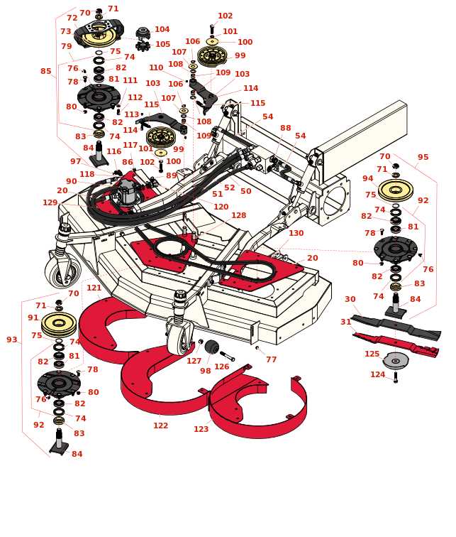 toro z master commercial parts diagram