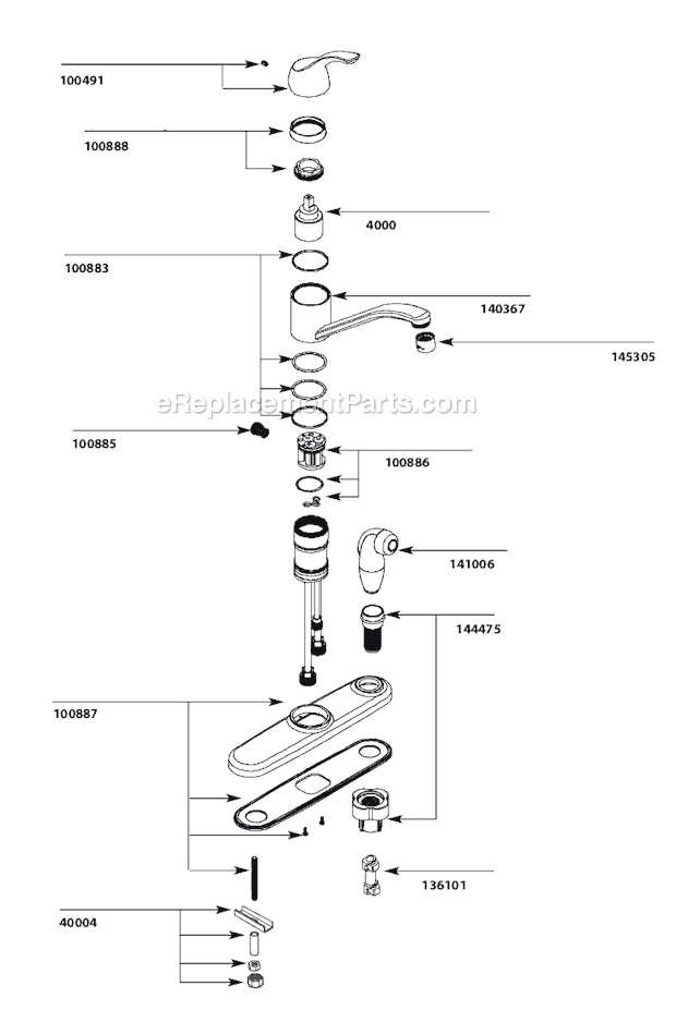 plumbing parts diagram