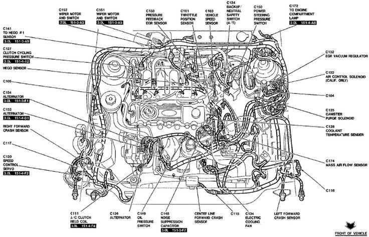 toyota engine parts diagram