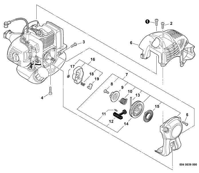 trimmer parts diagram