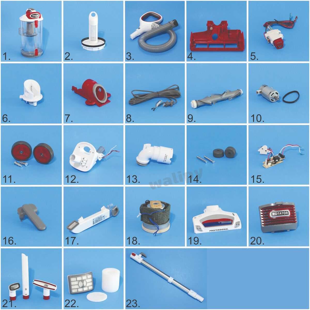 shark navigator parts diagram