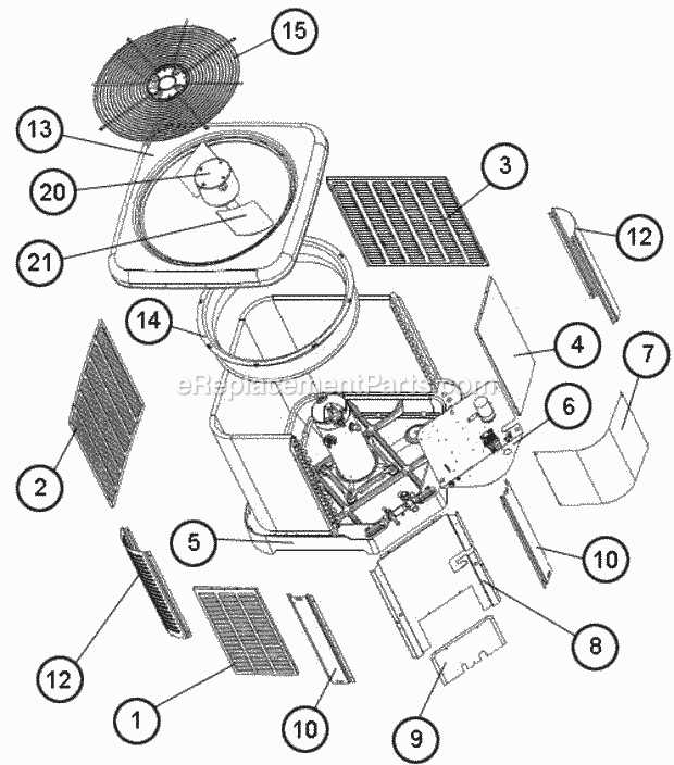 york heat pump parts diagram