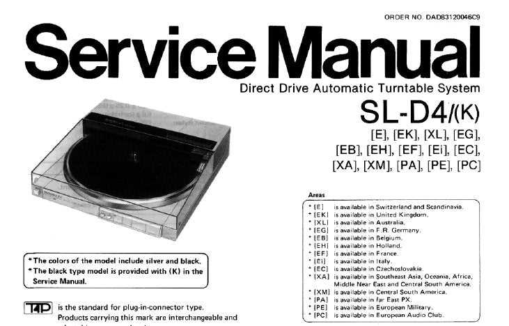 technics turntable parts diagram