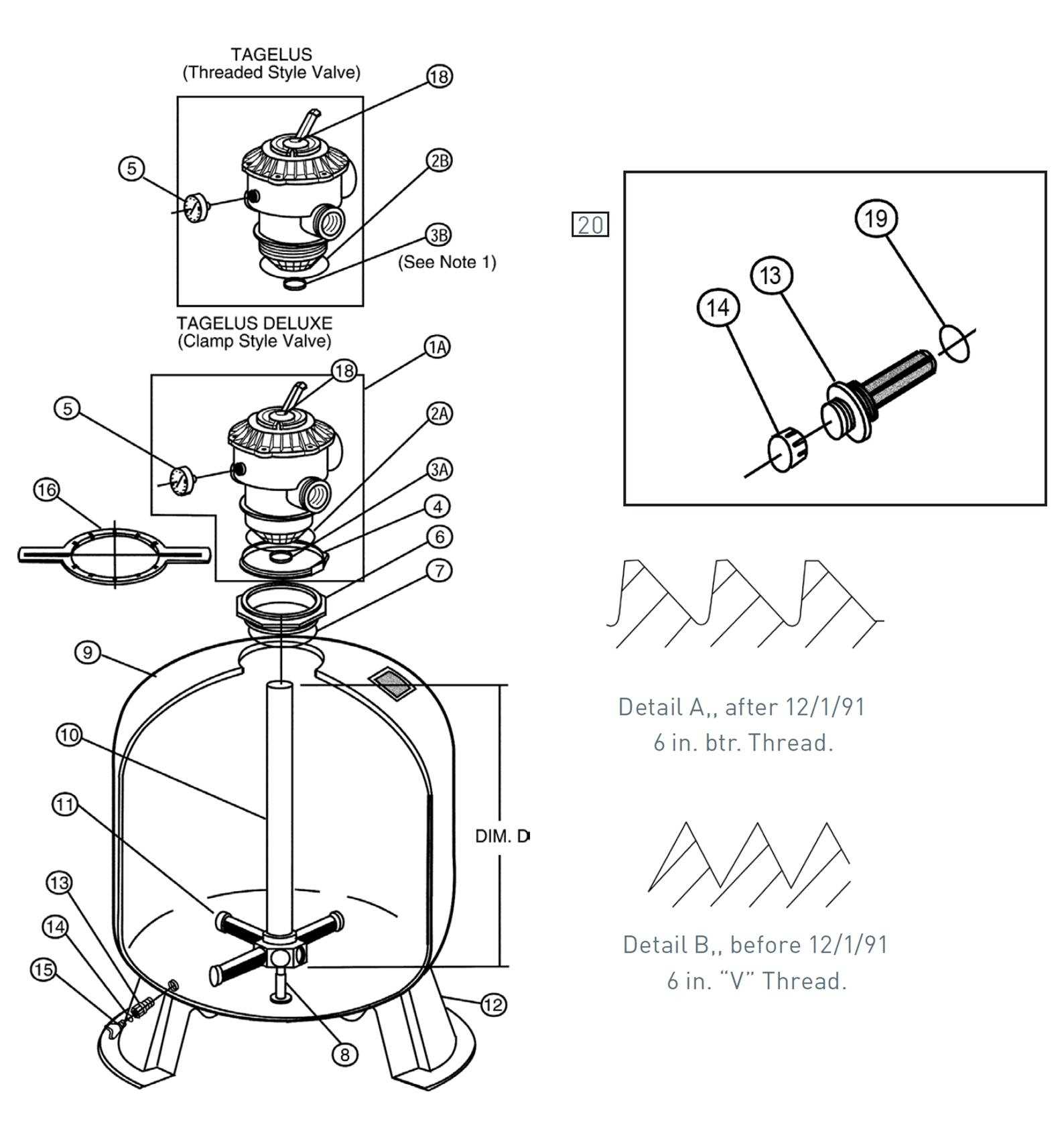 pentair triton ii parts diagram