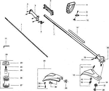 weed eater w25sbk parts diagram