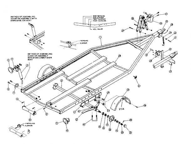 pontoon parts diagram