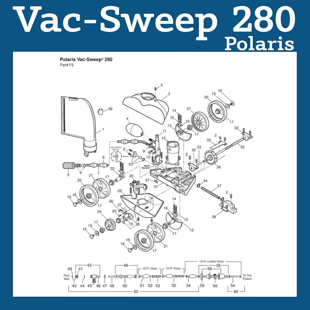 polaris pool cleaner parts diagram