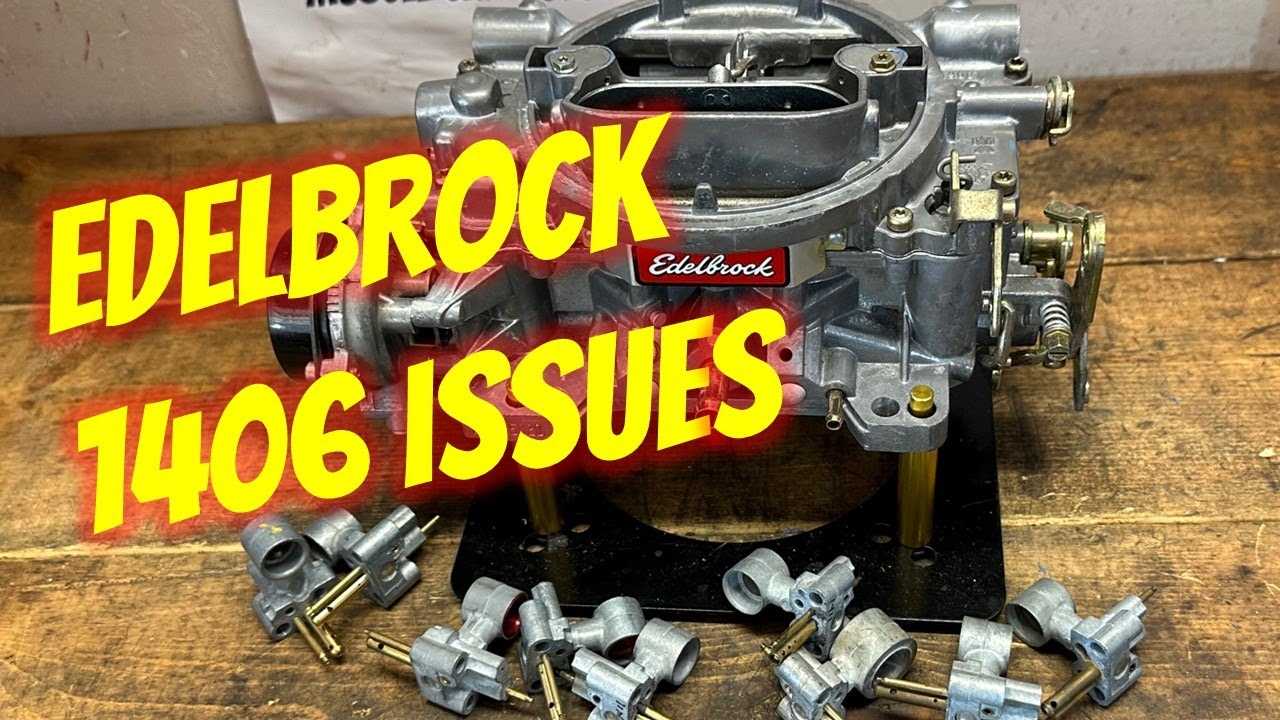 edelbrock 1406 parts diagram