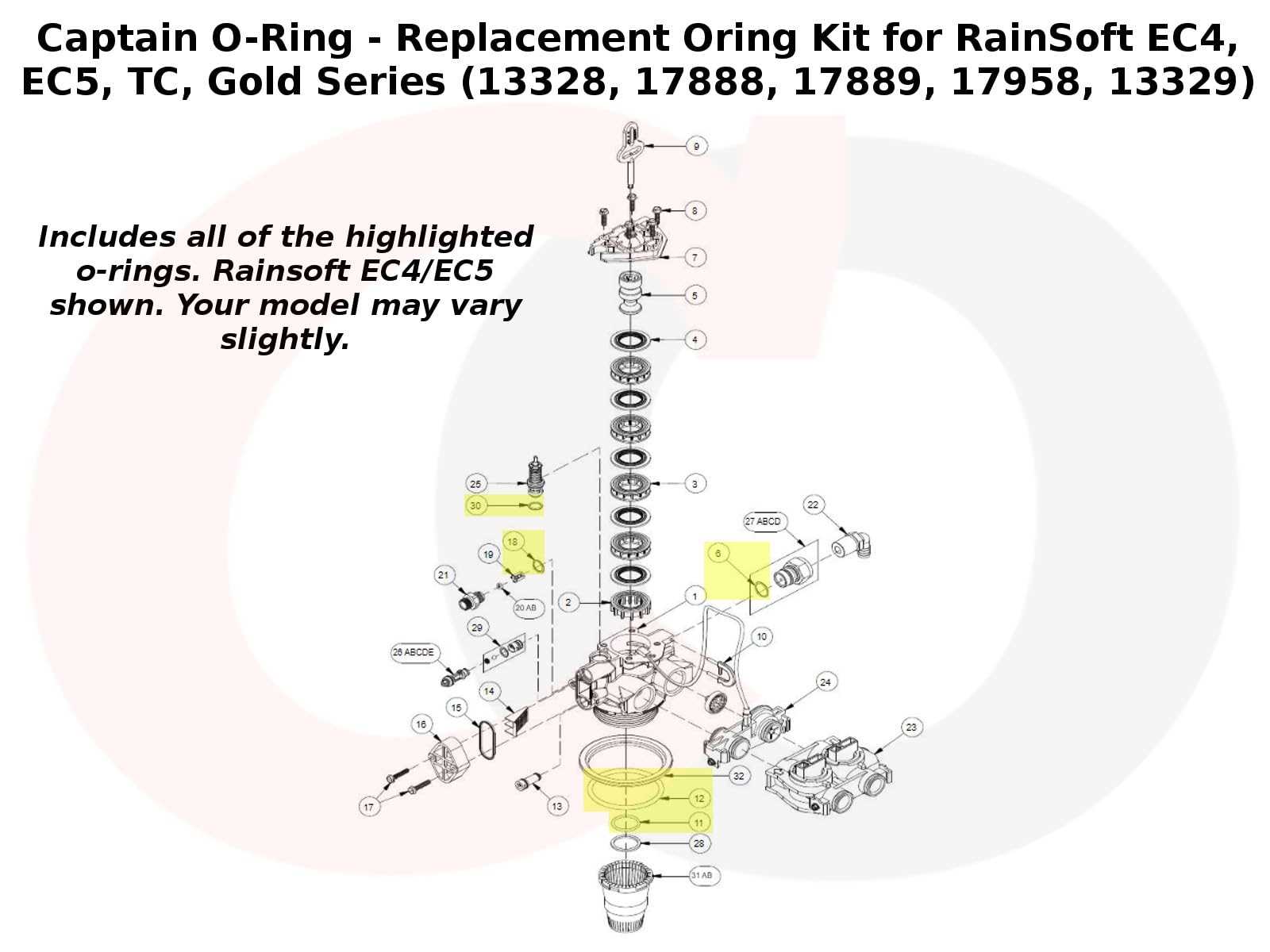 rainsoft parts diagram